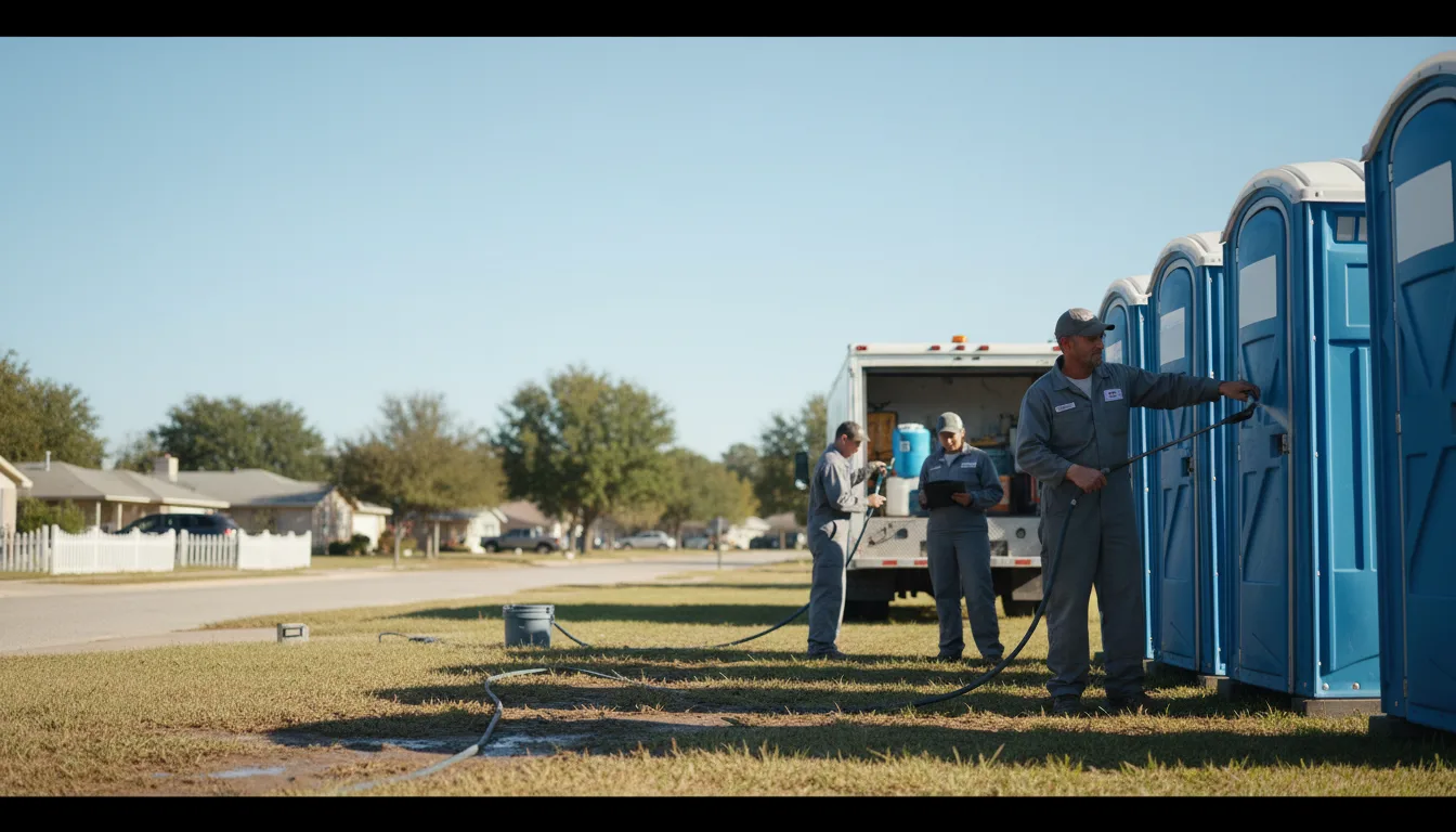 Long-Term Portable Toilet Rental in Pembina, ND near me
